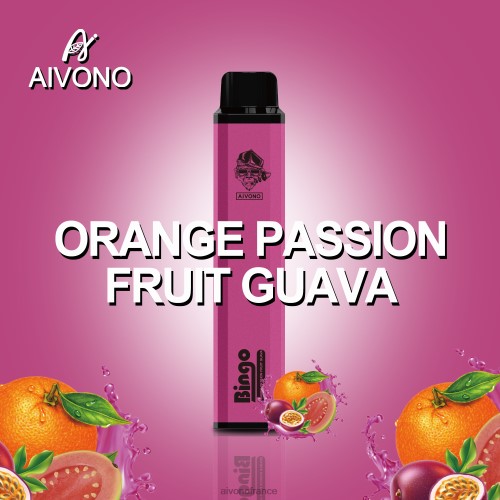 Aivono AIM BINGO 4000 goyave fruit de la passion orange 88PBH132 - Aivono Vape