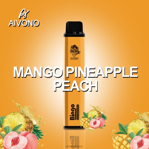 Aivono AIM BINGO 4000 mangue ananas pêche 88PBH136 - Aivono Puffs