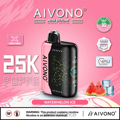 Aivono AIM BOOM 25000 glace à la pastèque 88PBH353 - Aivono Vapes