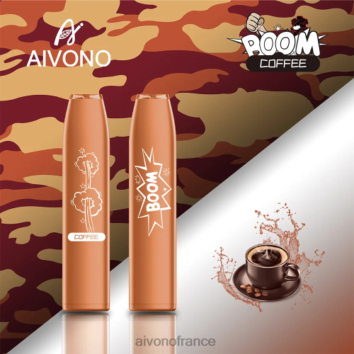 Aivono AIM BOOM 600 café 88PBH356 - Aivono Puffs