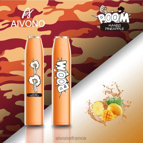 Aivono AIM BOOM 600 mangue ananas 88PBH360 - Aivono Vape France