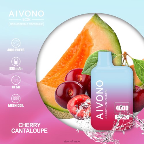 Aivono AIM BOXX 4000 cantaloup cerise 88PBH223 - Aivono Vapes
