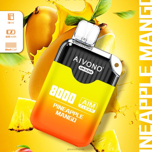 Aivono AIM CLEAR 8000 mangue ananas 88PBH209 - Aivono France