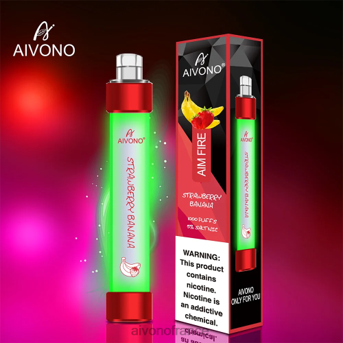 Aivono AIM FIRE 1000 fraise banane 88PBH332 - Aivono Vape