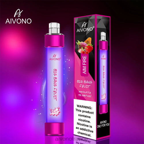 Aivono AIM FIRE 1000 fruit du big bang 88PBH325 - Aivono Vape France