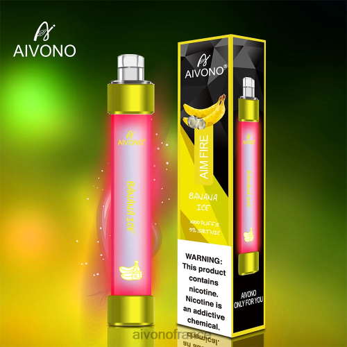Aivono AIM FIRE 1000 glace à la banane 88PBH324 - Aivono France