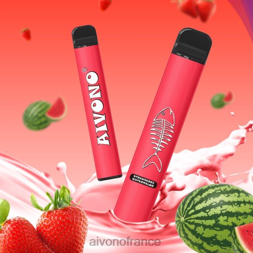 Aivono AIM FISHBONE 600 pastèque fraise 88PBH282 - Aivono Vape