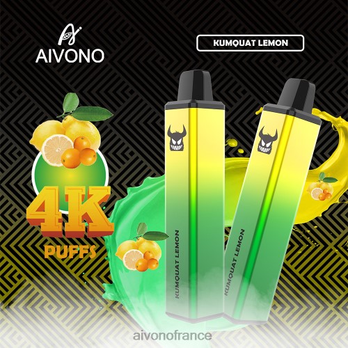 Aivono AIM FREAK 4000 citron kumquat 88PBH256 - Aivono Puffs