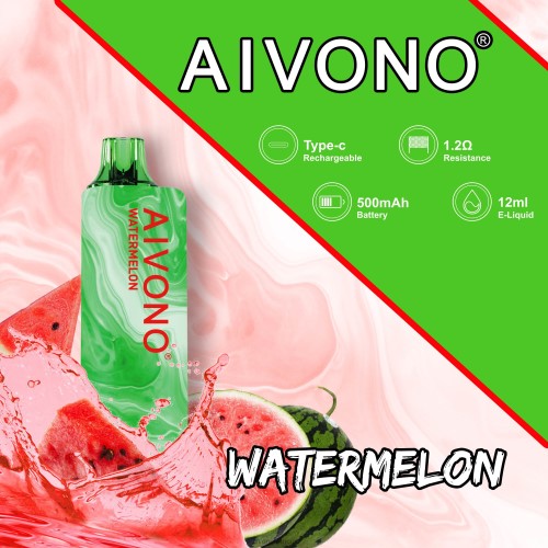 Aivono AIM GUN 7000 pastèque 88PBH110 - Aivono Vape France