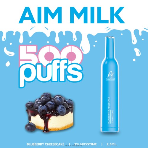 Aivono AIM MILK 500 gâteau au fromage et aux myrtilles 88PBH274 - Aivono France