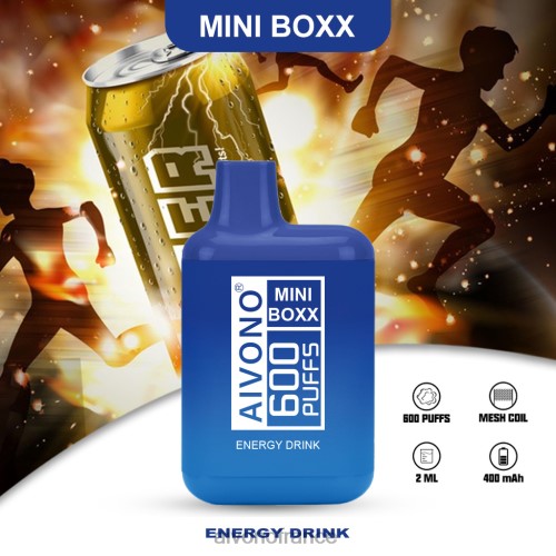 Aivono AIM MINI BOXX 600 boisson énergisante 88PBH237 - Aivono Vape
