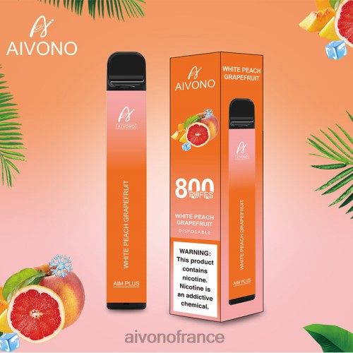 pamplemousse pêche blanche