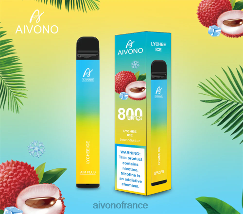 Aivono AIM PLUS 800 glace au litchi 88PBH182 - Aivono Vape