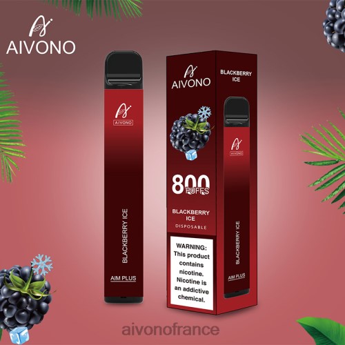 Aivono AIM PLUS 800 glace aux mûres 88PBH172 - Aivono Vape