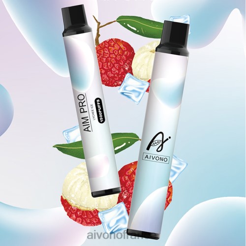 Aivono AIM PRO 1500 glace au litchi 88PBH160 - Aivono Vape France