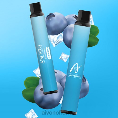 Aivono AIM PRO 1500 glace aux myrtilles 88PBH163 - Aivono Vapes