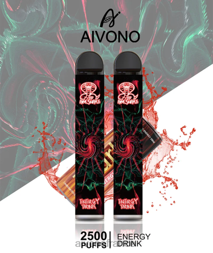 Aivono AIM SNAKE 2500 boisson énergisante 88PBH305 - Aivono Vape France