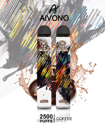 Aivono AIM SNAKE 2500 café 88PBH300 - Aivono Vape France