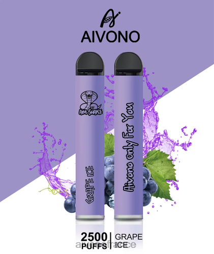 Aivono AIM SNAKE 2500 glace aux raisins 88PBH306 - Aivono Puffs