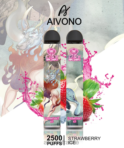 Aivono AIM SNAKE 2500 glace à la fraise 88PBH319 - Aivono France