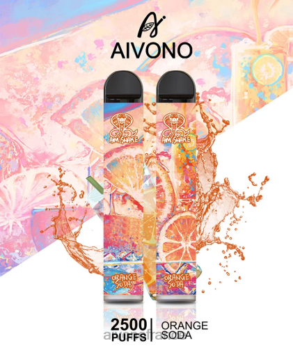 Aivono AIM SNAKE 2500 soda à lorange 88PBH314 - Aivono France