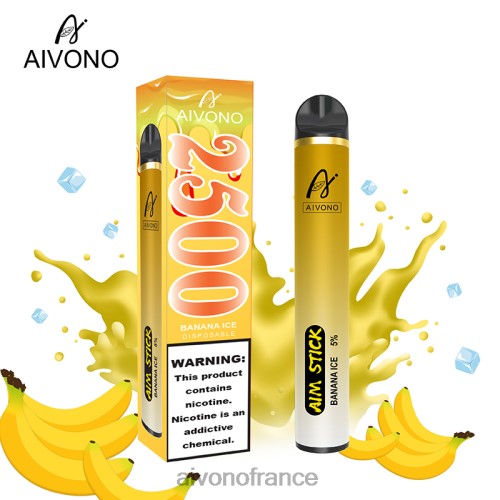 Aivono AIM STICK 2500 glace à la banane 88PBH151 - Aivono Puffs