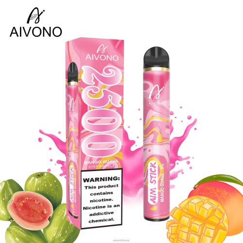 Aivono AIM STICK 2500 mangue goyave 88PBH146 - Aivono Puffs