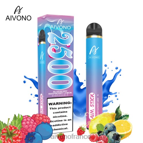 Aivono AIM STICK 2500 myrtille framboise citron 88PBH154 - Aivono France