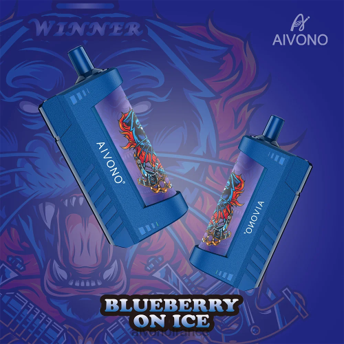Aivono AIM WINNER 5000 myrtille sur glace 88PBH123 - Aivono Vapes