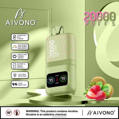 Aivono AIM magic 20000 fraise-kiwi 88PBH81 - Aivono Puffs