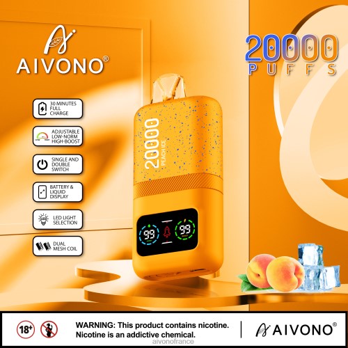 Aivono AIM magic 20000 glace à la pêche 88PBH85 - Aivono Vape France