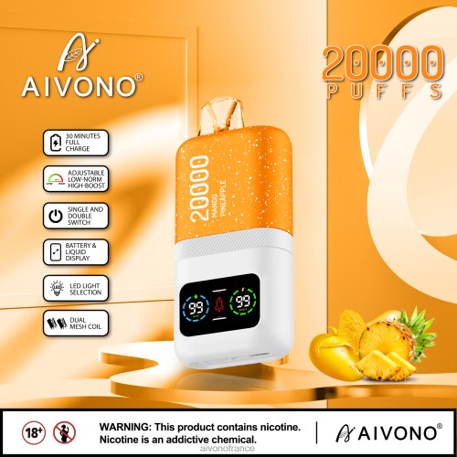 Aivono AIM magic 20000 mangue ananas 88PBH77 - Aivono Vape