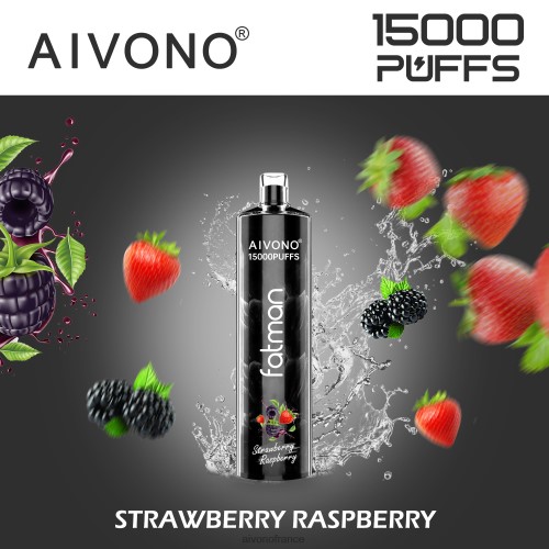 Aivono FATMAN 15000 fraise framboise 88PBH15 - Aivono Vape France