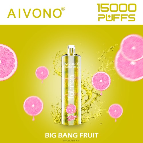 Aivono FATMAN 15000 fruit du big bang 88PBH16 - Aivono Puffs