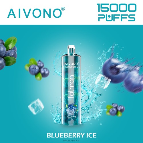 Aivono FATMAN 15000 glace aux myrtilles 88PBH14 - Aivono France