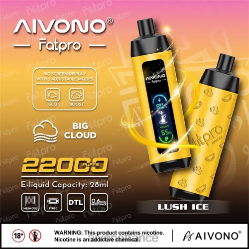 Aivono Fatpro 22000 glace luxuriante 88PBH3 - Aivono Vapes