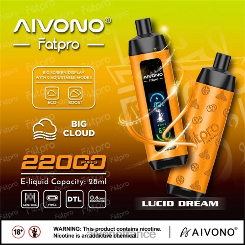 Aivono Fatpro 22000 rêve lucide 88PBH7 - Aivono Vape