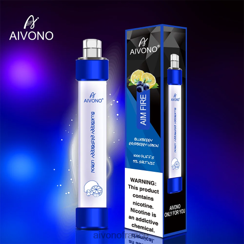 Aivono AIM FIRE 1000 myrtille framboise citron 88PBH327 - Aivono Vape