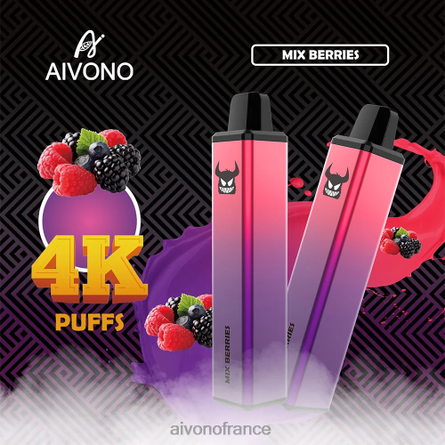 Aivono AIM FREAK 4000 baies mélangées 88PBH260 - Aivono Vape France