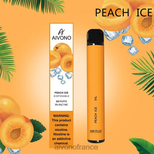 Aivono AIM PLUS 800 glace à la pêche 88PBH190 - Aivono Vape France